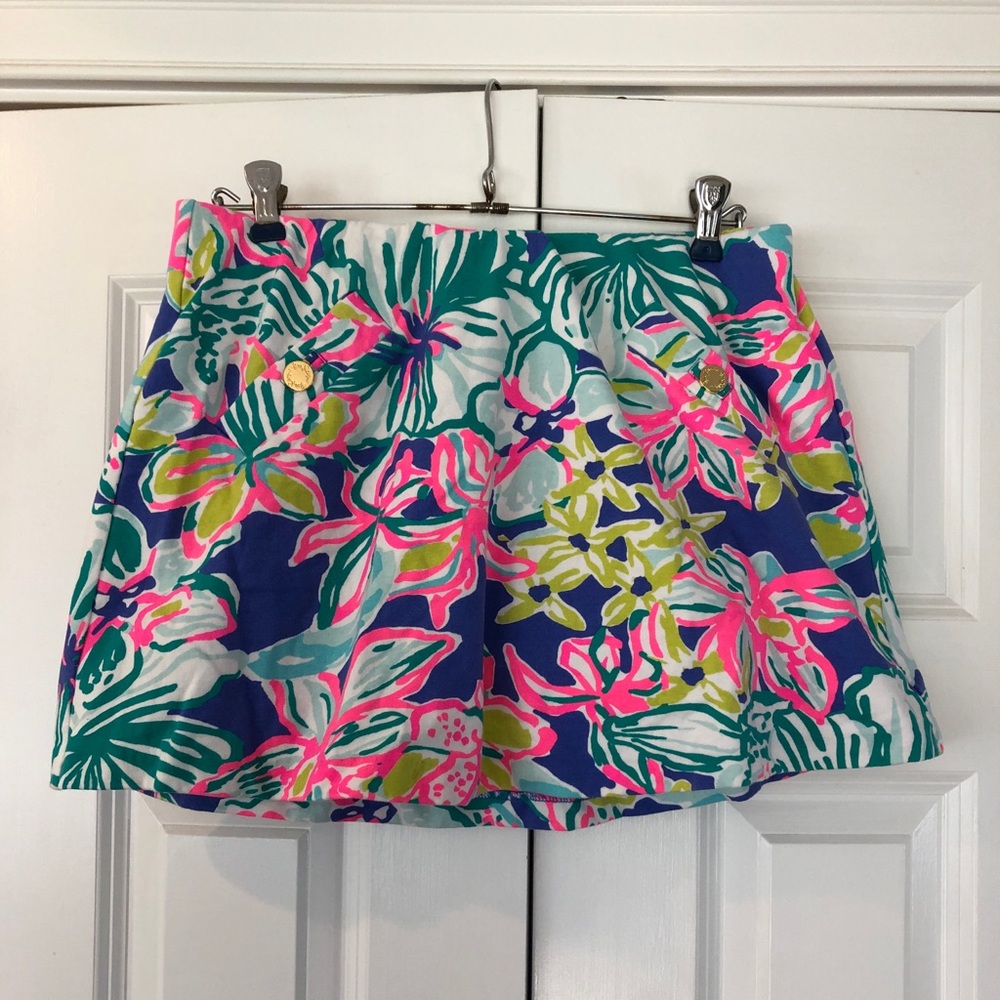 Patterned Skort